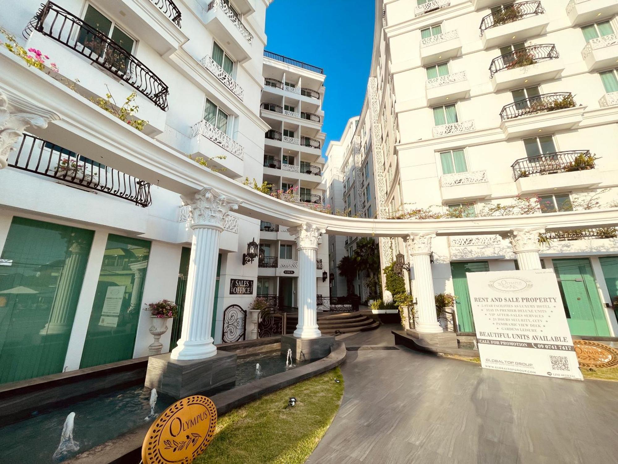 City Garden Olympus Condo & Yahaha Pattaya Bagian luar foto